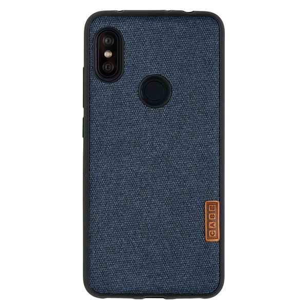 Чехол для Redmi Note 6/6 Pro бампер CASE Muxma (Синий)
