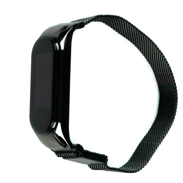 Ремешок для Mi Band 5 Magnetic (Черный)
