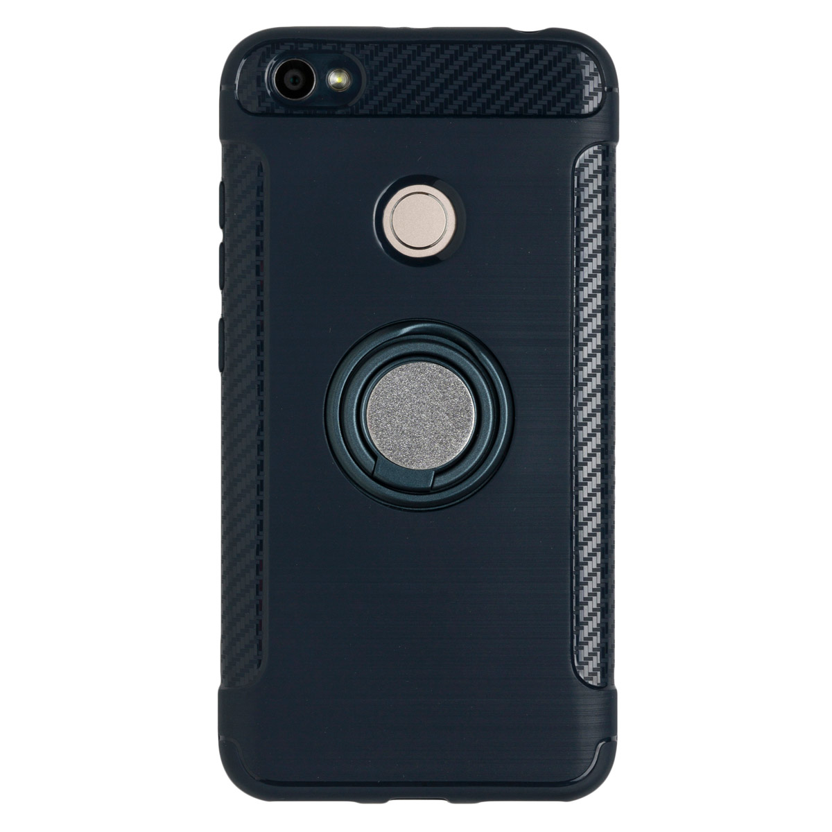 Чехол для Redmi Note 5As бампер JZZS Ring Holder (Синий)