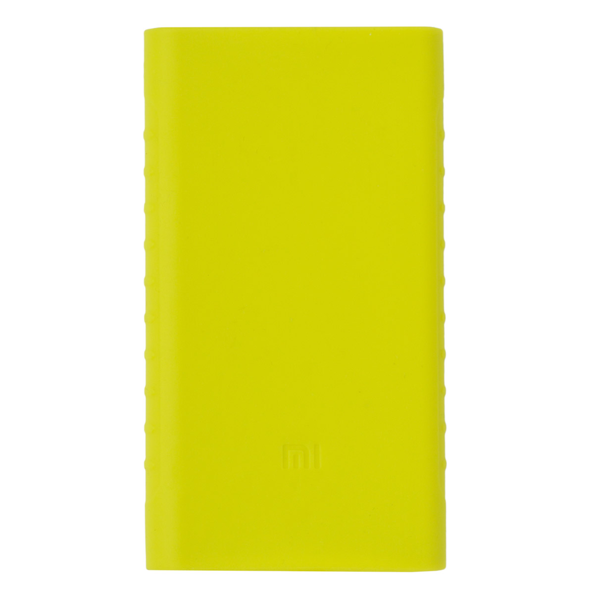 Силиконовый чехол для Mi Power Bank 2 10000 мAч (Желтый)