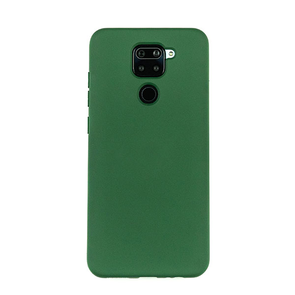 Чехол для Redmi Note 9 бампер CASE Liquid (Темно-зеленый)