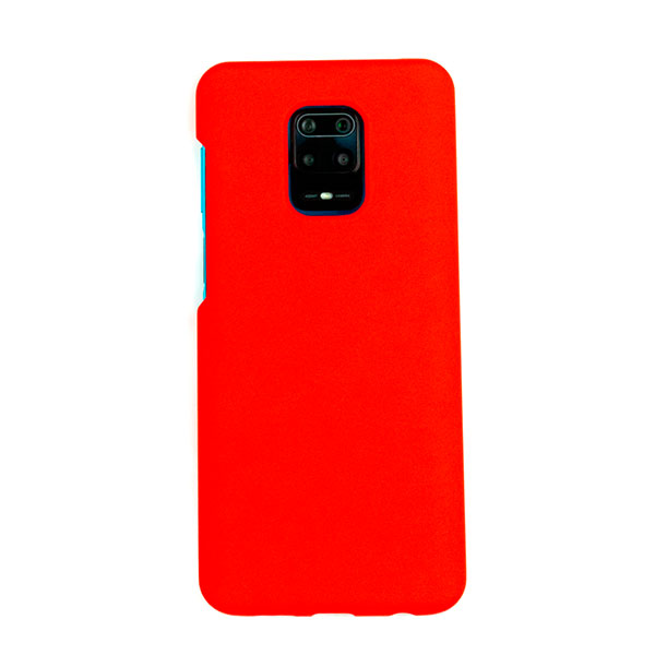 Чехол для Redmi Note 9S/9 Pro бампер AT Silicone case (Красный)