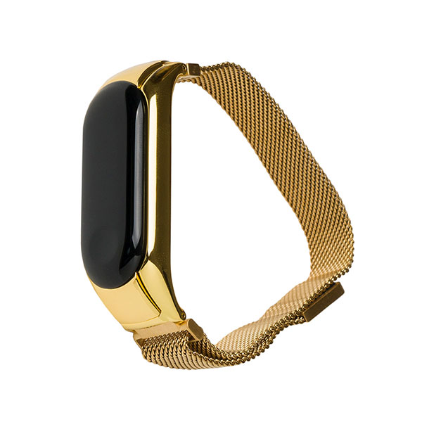 Ремешок для Mi Band 3 Magnetic (Золотой)