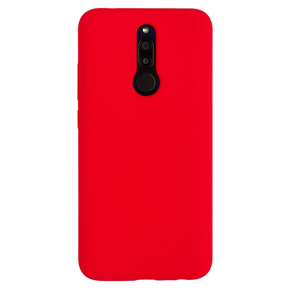 Чехол для Redmi 8 бампер AT Silicone case (Красный)