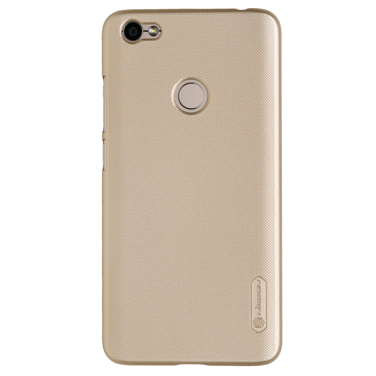 Чехол для Redmi Note 5As бампер пластиковый Nillkin (Золотой)