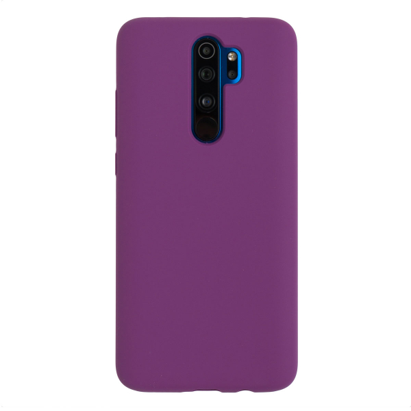 Чехол для Redmi Note 8 PRO бампер AT Silicone case (Фиолетовый)