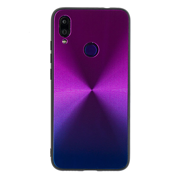 Чехол для Redmi Note 7 бампер EXPERTS Shiny (Фиолетовый)