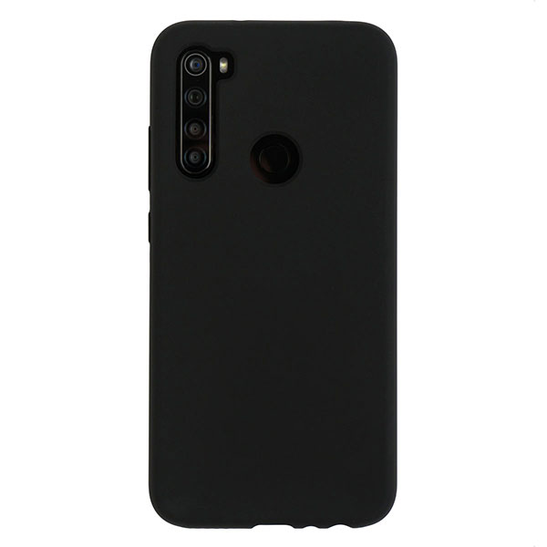 Чехол для Redmi Note 8 бампер AT Silicone case (Черный)