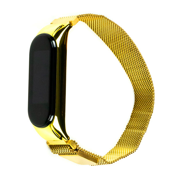 Ремешок для Mi Band 5 Magnetic (Золотой)