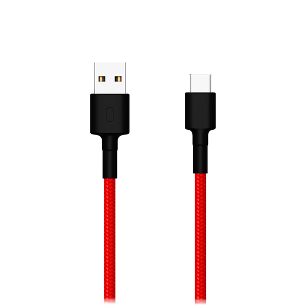 Кабель Xiaomi USB - Type-C Braided (Красный)
