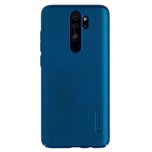 Чехол для Redmi Note 8 Pro бампер пластиковый Nillkin (Синий)