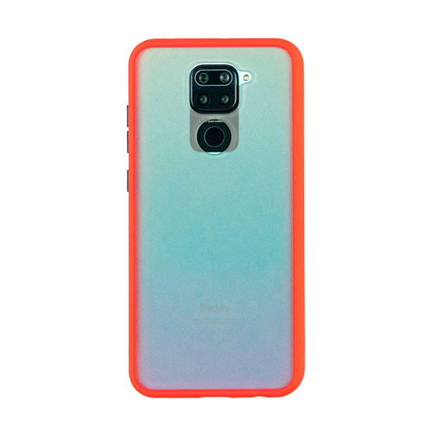 Чехол для Redmi Note 9 бампер AT Frosted case (Красный)
