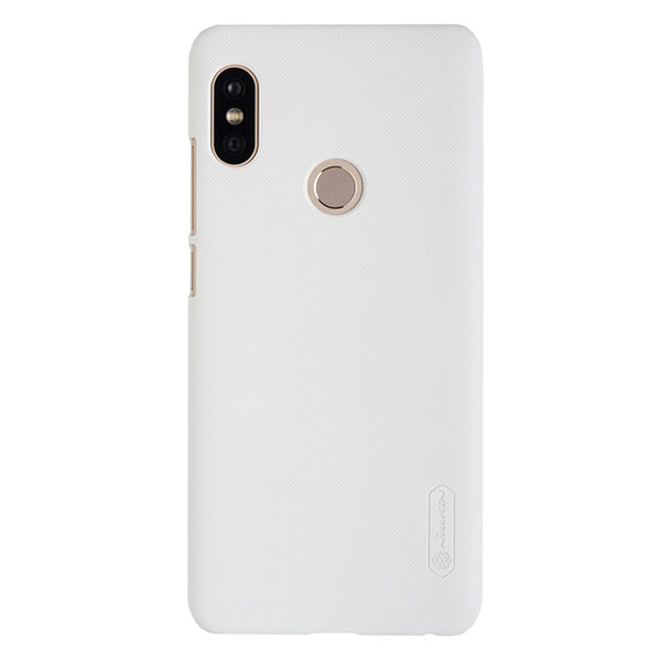 Чехол для Xiaomi Redmi Note 5 бампер пластиковый Nillkin (Белый)