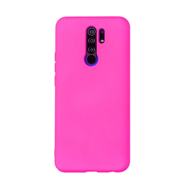 Чехол для Redmi 9 бампер CASE Liquid (Розовый)