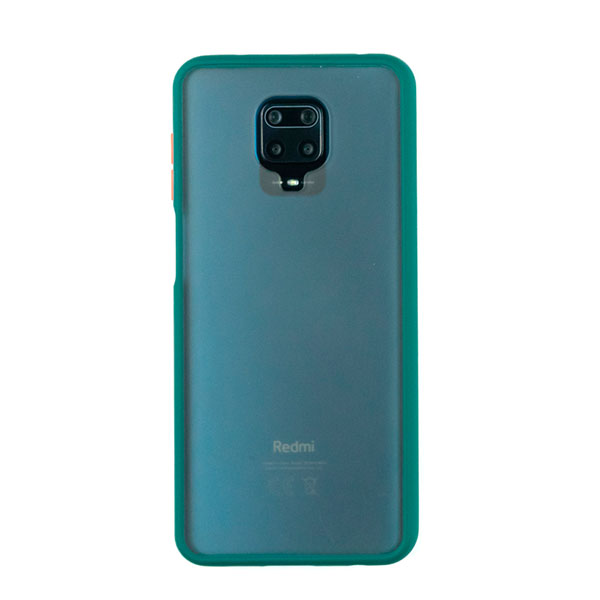 Чехол для Redmi Note 9S/9 Pro бампер AT Frosted case (Темно-зеленый)