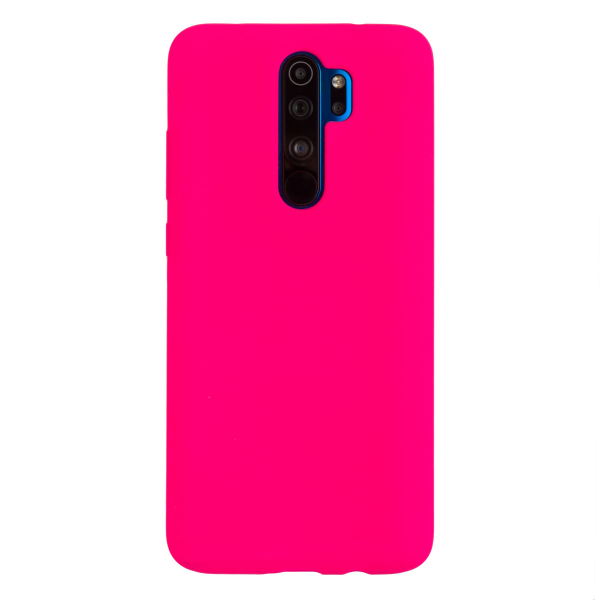 Чехол для Redmi Note 8 PRO бампер AT Silicone case (Розовый)