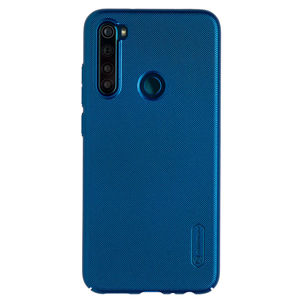 Чехол для Redmi Note 8 бампер пластиковый Nillkin (Синий)