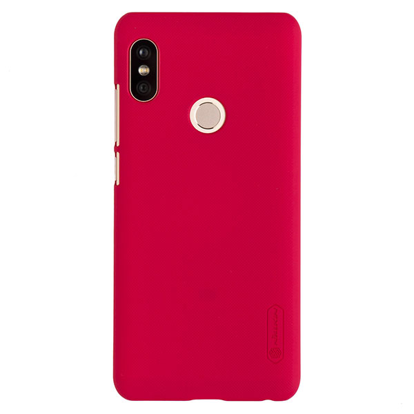 Чехол для Xiaomi Redmi Note 5 бампер пластиковый Nillkin (Красный)