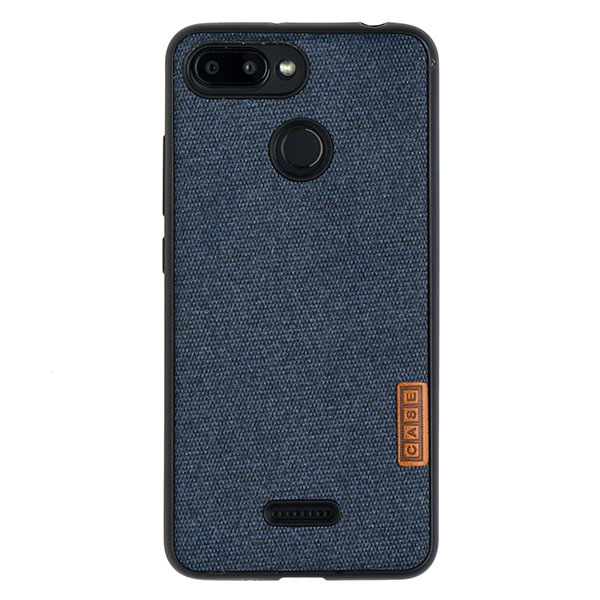 Чехол для Redmi 6 бампер CASE Muxma (Синий)