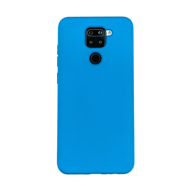 Чехол для Redmi Note 9 бампер CASE Liquid (Синий)