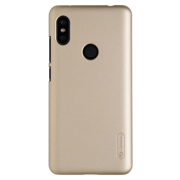 Чехол для Redmi Note 6/6 Pro бампер пластиковый Nillkin (Золотой)