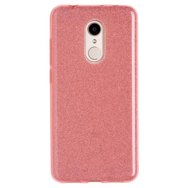 Чехол для Redmi 5 бампер JZZS Shine (Розовый)