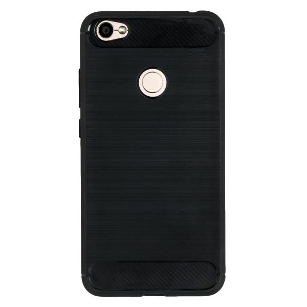 Чехол для Redmi Note 5As бампер JZZS Brush (Черный)
