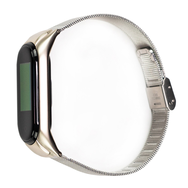 Ремешок для Mi Smart Band 4 Stainless Grid (Серебристый)