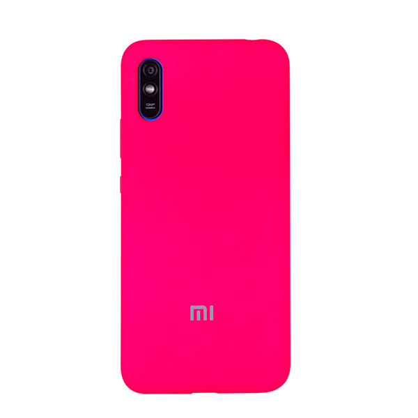 Чехол для Redmi 9A бампер EXPERTS Soft touch (Ярко-розовый)