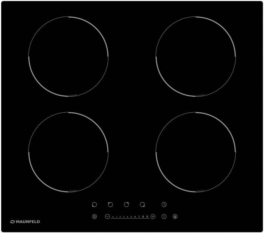 Варочная панель электрическая MAUNFELD EVI.594F-BK