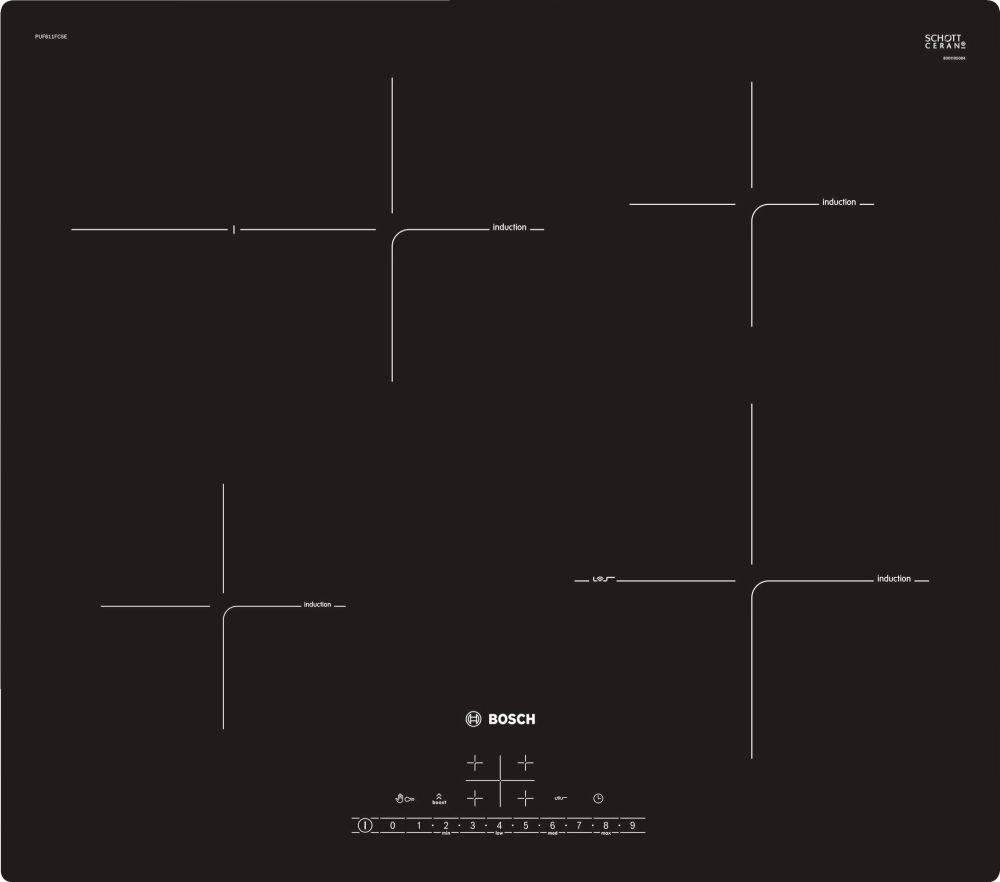 Варочная панель электрическая BOSCH PUF611FC5E
