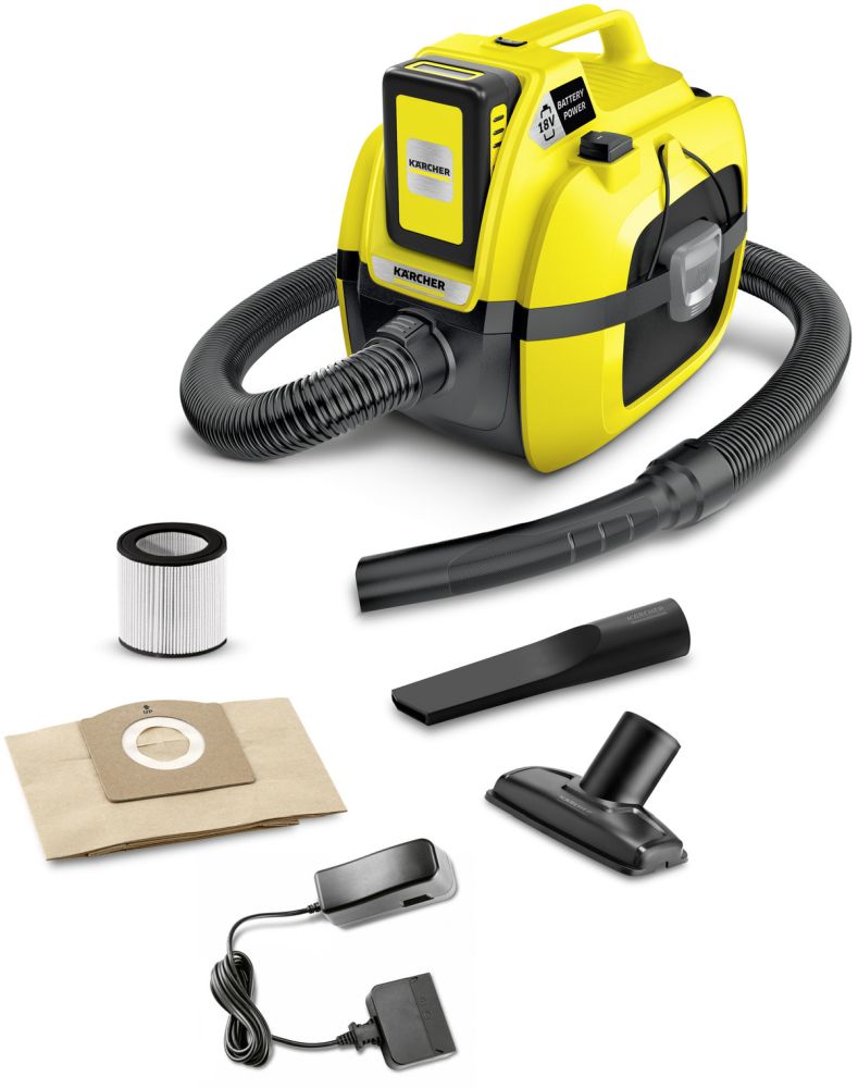 Пылесос KARCHER WD 1 Compact Battery (1.198-301.0)