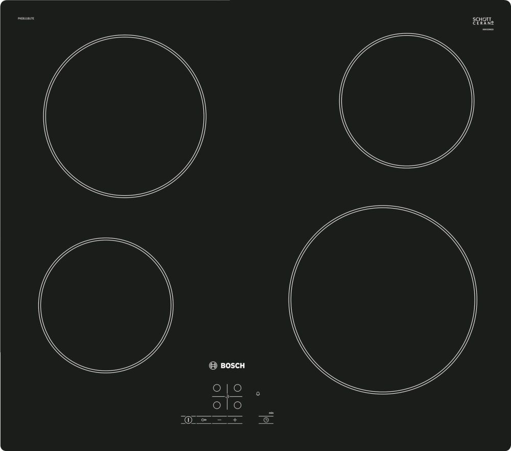 Варочная панель электрическая BOSCH PKE611B17E