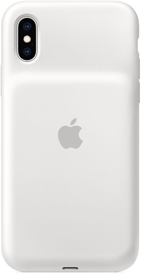 Чехол для телефона APPLE iPhone XS Smart Battery Case MRXL2ZM/A (белый)