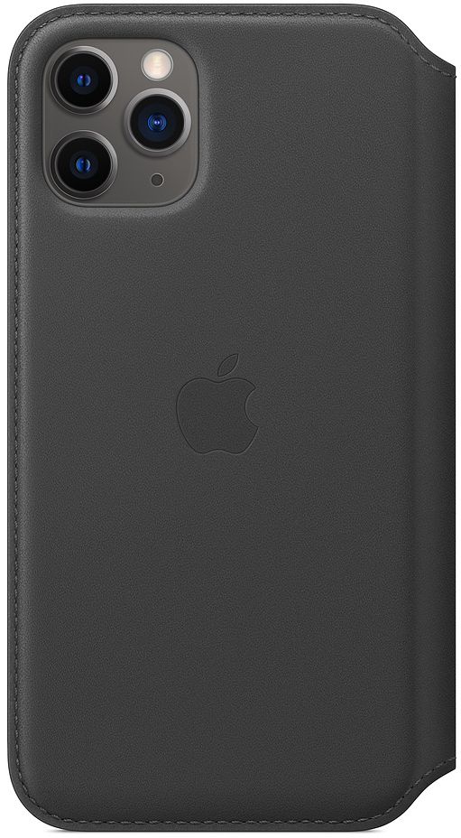 Чехол для телефона APPLE iPhone 11 Pro Leather Folio MX062ZM/A (черный)