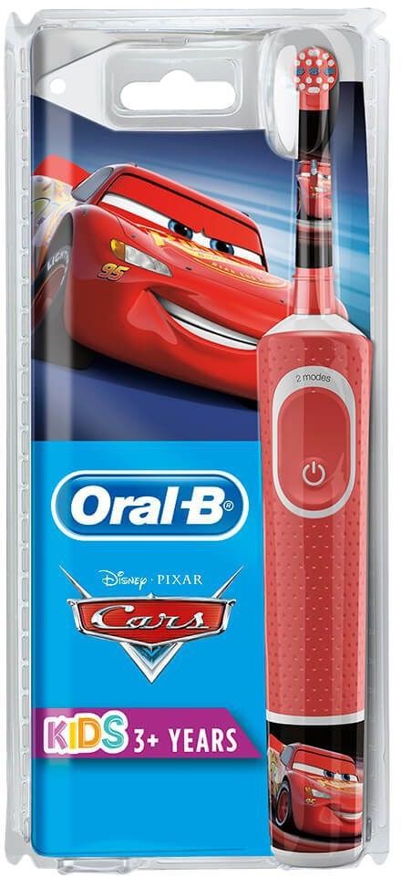 Зубная щетка электрическая BRAUN Oral-B Kids Cars D100.413.2K
