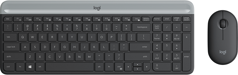 Набор: клавиатура+мышь LOGITECH MK470 Slim Wireless Combo