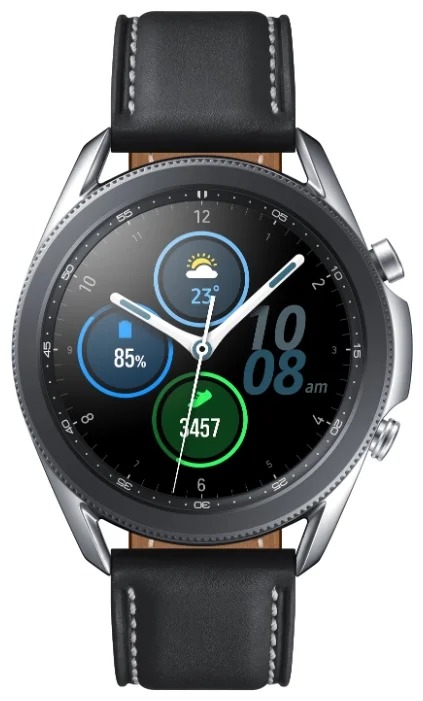 Умные часы SAMSUNG Galaxy Watch3 45мм (серебро)