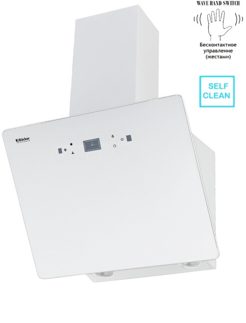 Вытяжка BACKER AH60E-MC-F1 WHITE 12K
