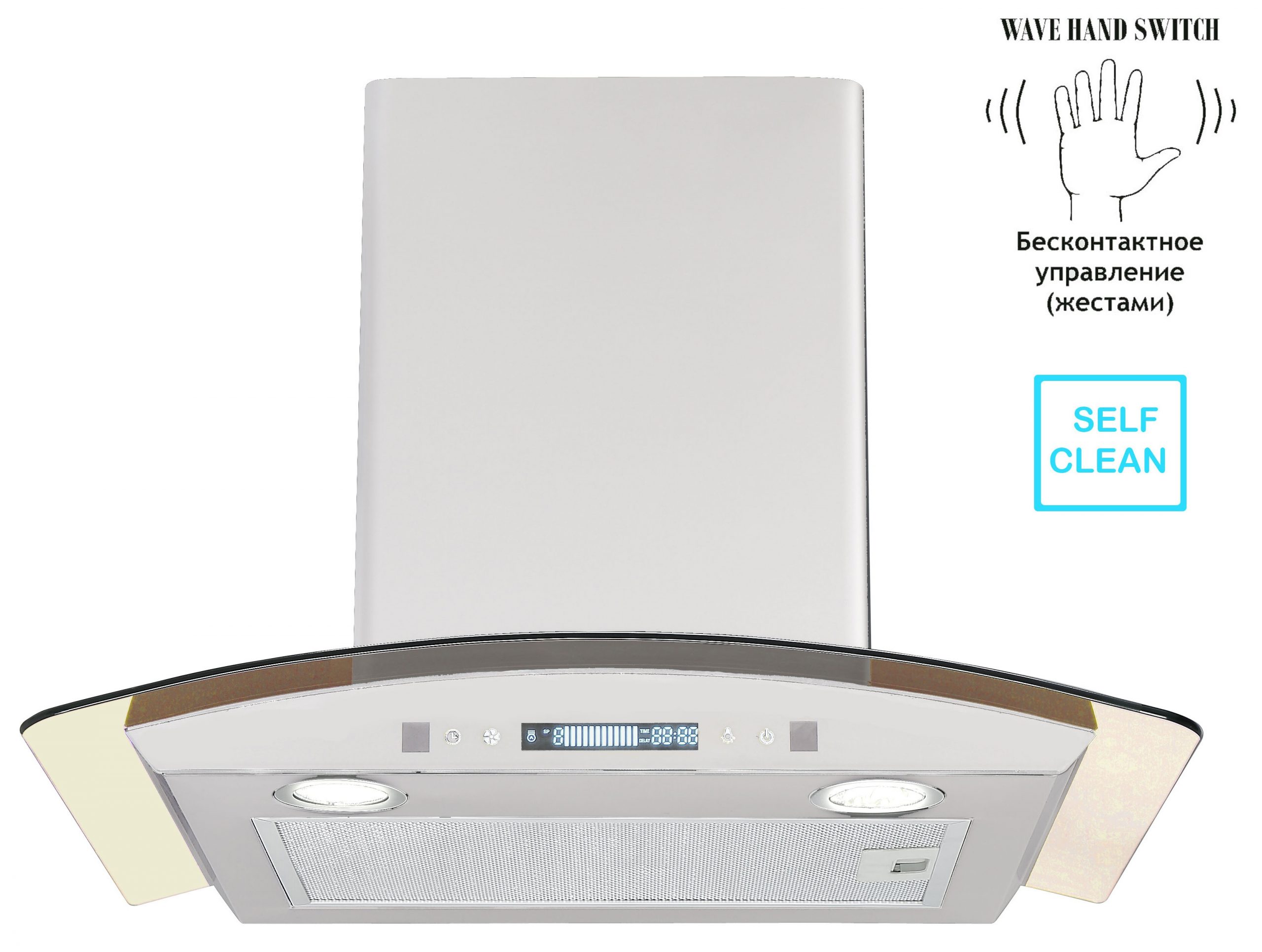 Вытяжка BACKER QD60E-MC WHITE MC 12K