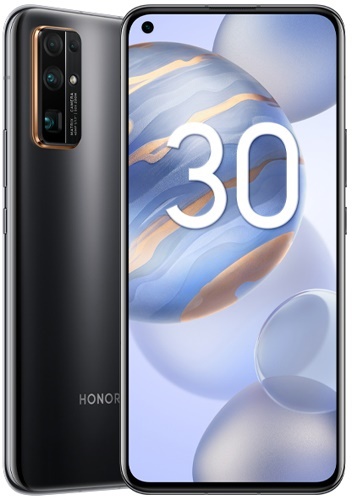 Мобильный телефон HONOR 30 BMH-AN10 8GB/128GB (полночный черный)