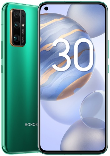 Мобильный телефон HONOR 30 BMH-AN10 8GB/128GB (изумрудно-зеленый)