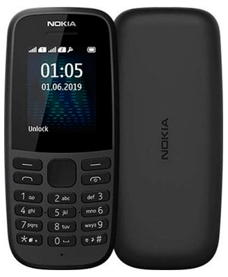 Мобильный телефон NOKIA 105 (2019) (черный)
