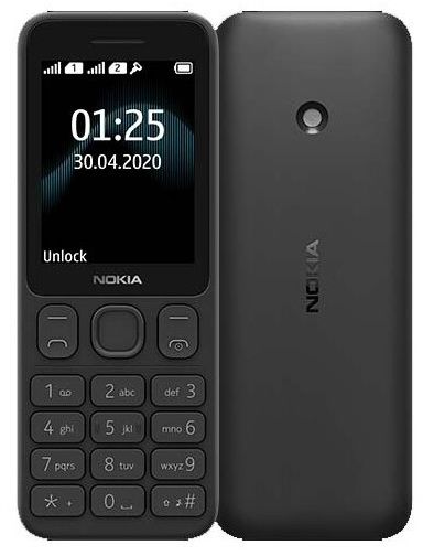 Мобильный телефон NOKIA 125 Dual SIM (черный)