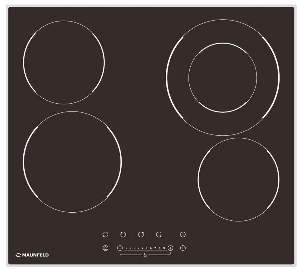 Варочная панель электрическая MAUNFELD EVSE594FDBK