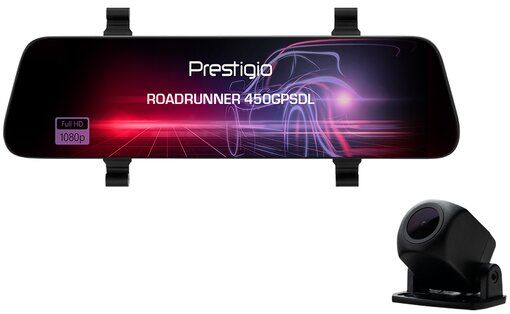 Видеорегистратор PRESTIGIO RoadRunner 450GPSDL