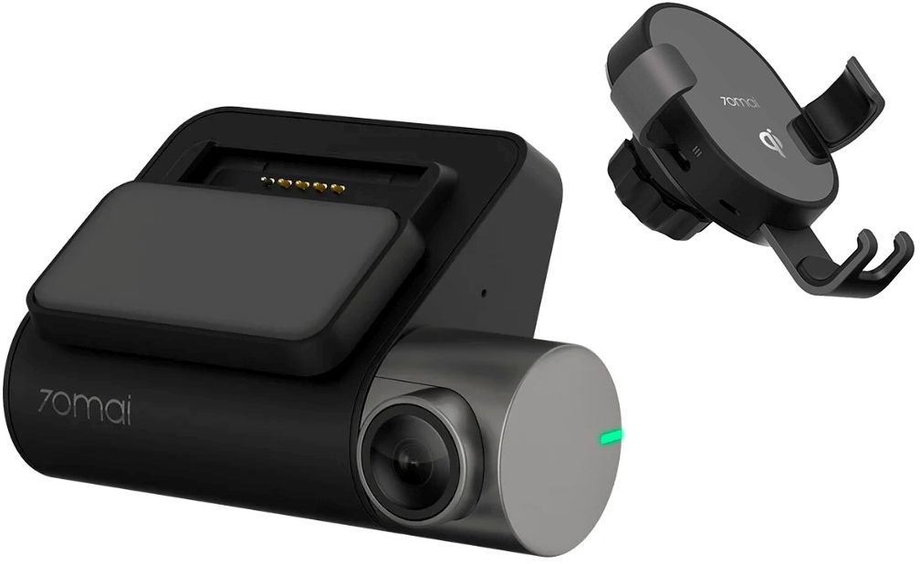 Видеорегистратор XIAOMI 70MAI Dash Cam Pro MidriveD02 + Wireless Car Charger Mount