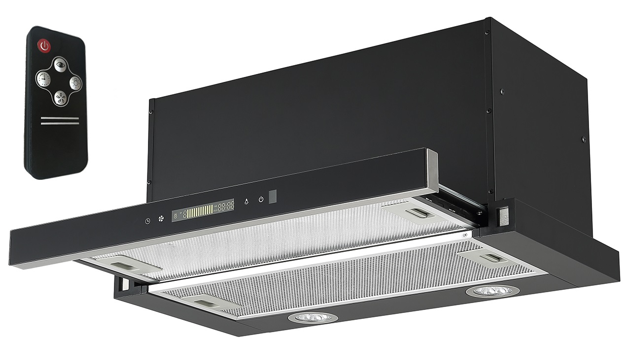 Вытяжка BACKER TH60CL-2F200-SHINY BLACK RC