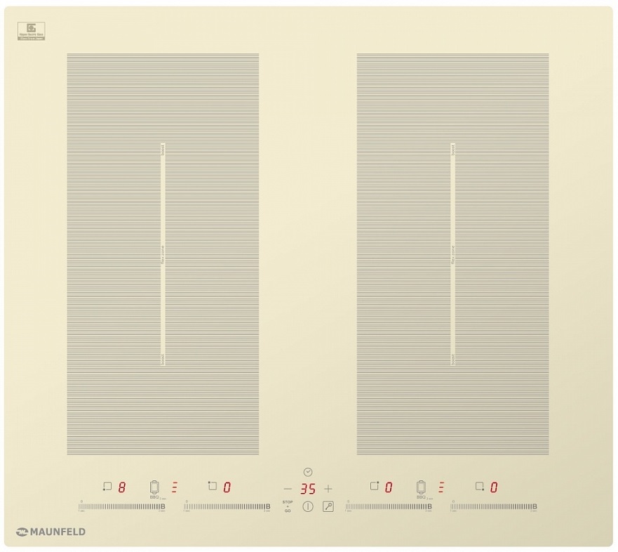 Варочная панель электрическая MAUNFELD EVI.594.FL2(S)-BG