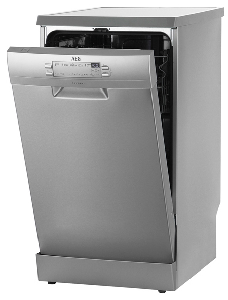 Узкая посудомоечная машина AEG FFB95140ZM